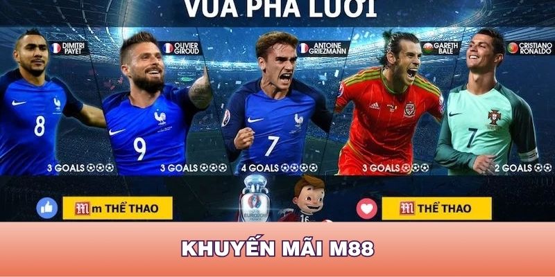 Hoàn Trả Thể Thao Lên Đến 0.3% Cùng M88 Thể Thao